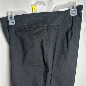 Chic Charcoal Straight Leg Women's Pants